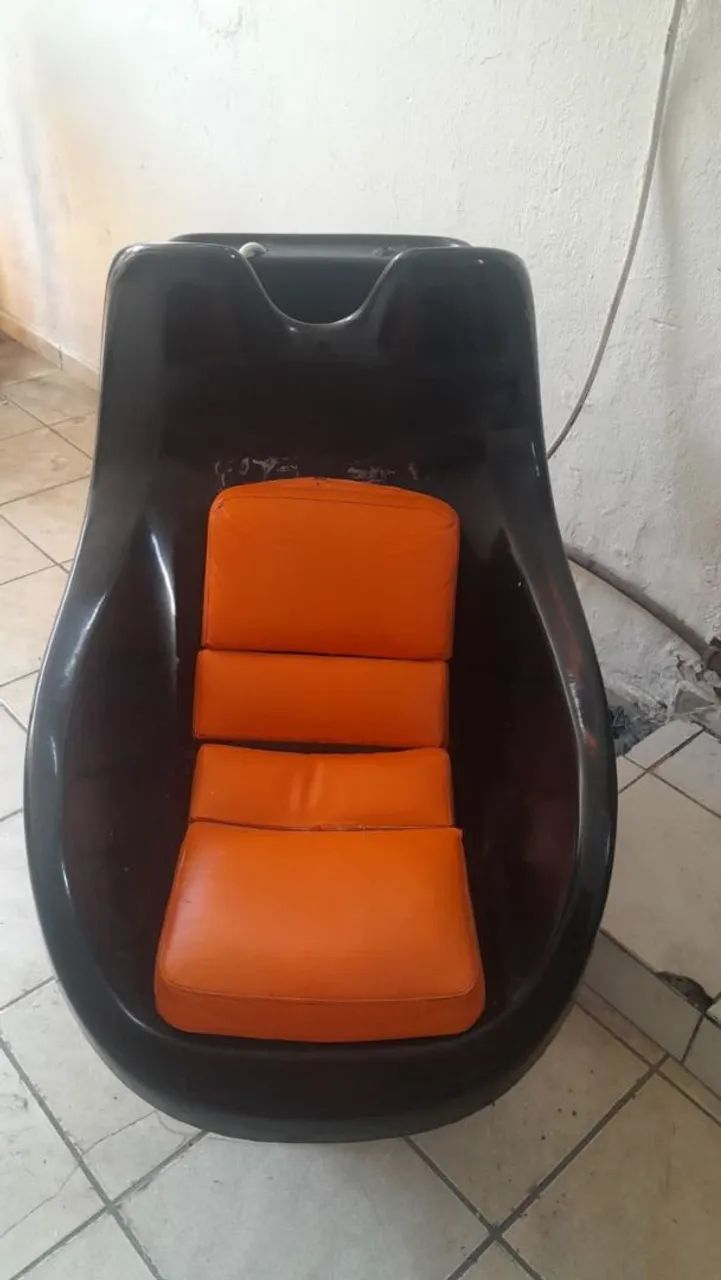 Bancada,cadeira, lavatório de  salao de beleza - Foto 2