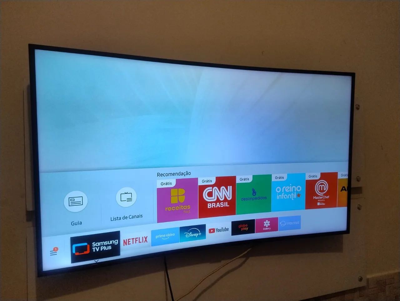 Smart tv curvada 50 polegadas , Samsung , precinho pra sai rápido  - Foto 3