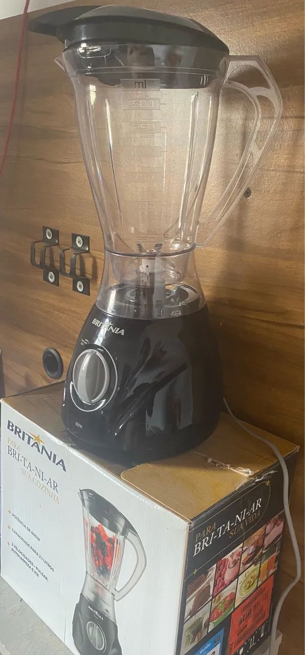 Vendo um liquidificador Britânia novo perfeito pra fazer alimentação triturada