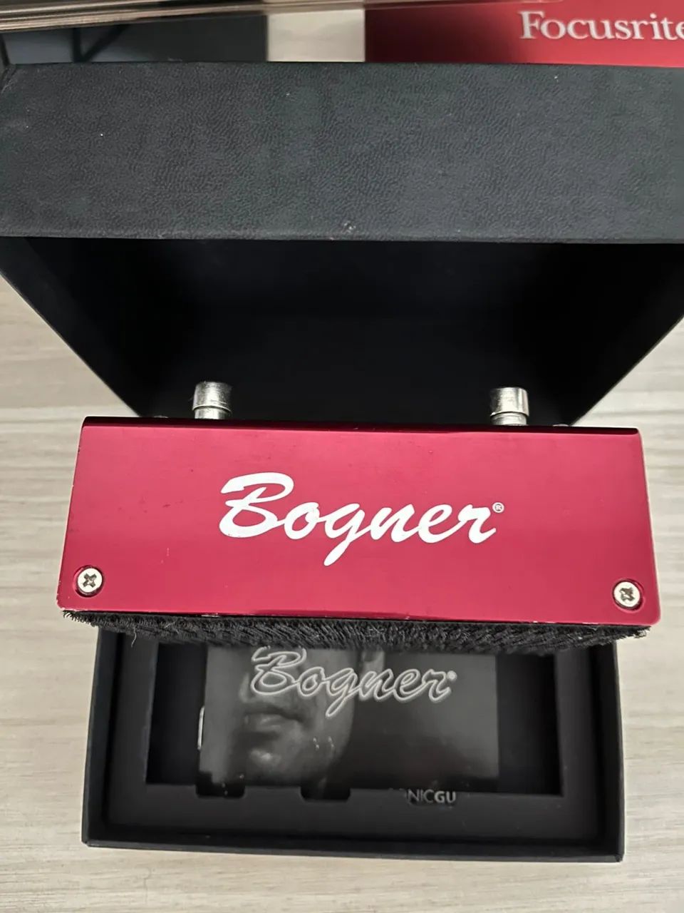 Pedal Bogner Ecstasy red - Instrumentos musicais - Santa Lúcia