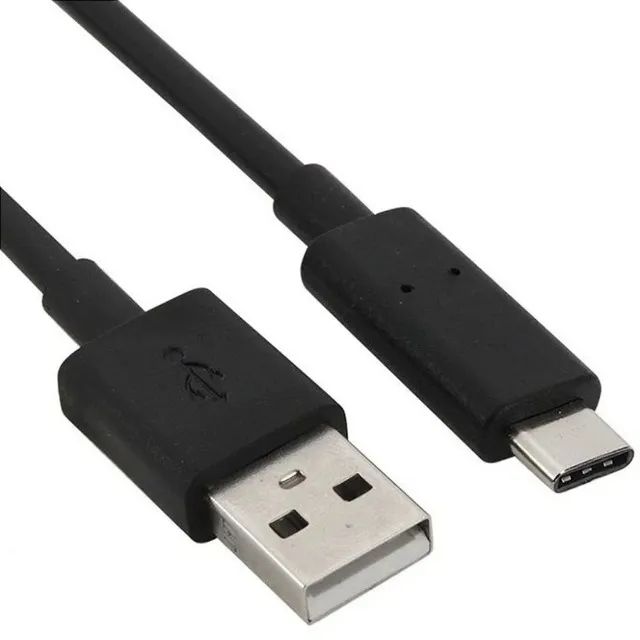 Cabo USB Tipo C 1 Metro Alta Velocidade Android e IOS Preto - Foto 3