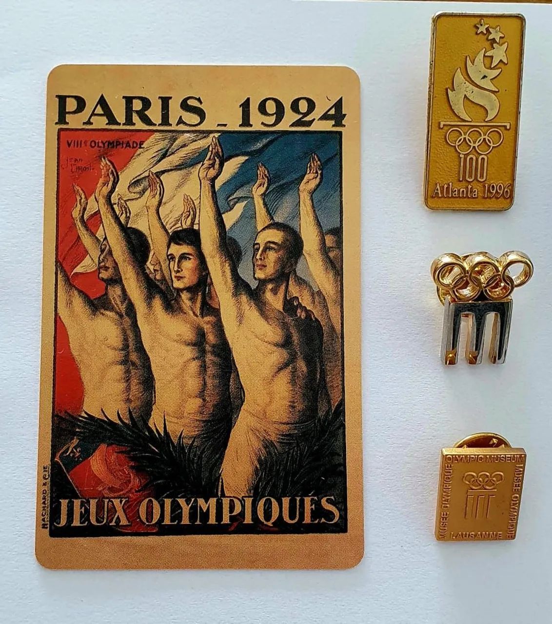 16 pins internacionais e 1 entrada Museu Olímpico Suíça - Foto 2