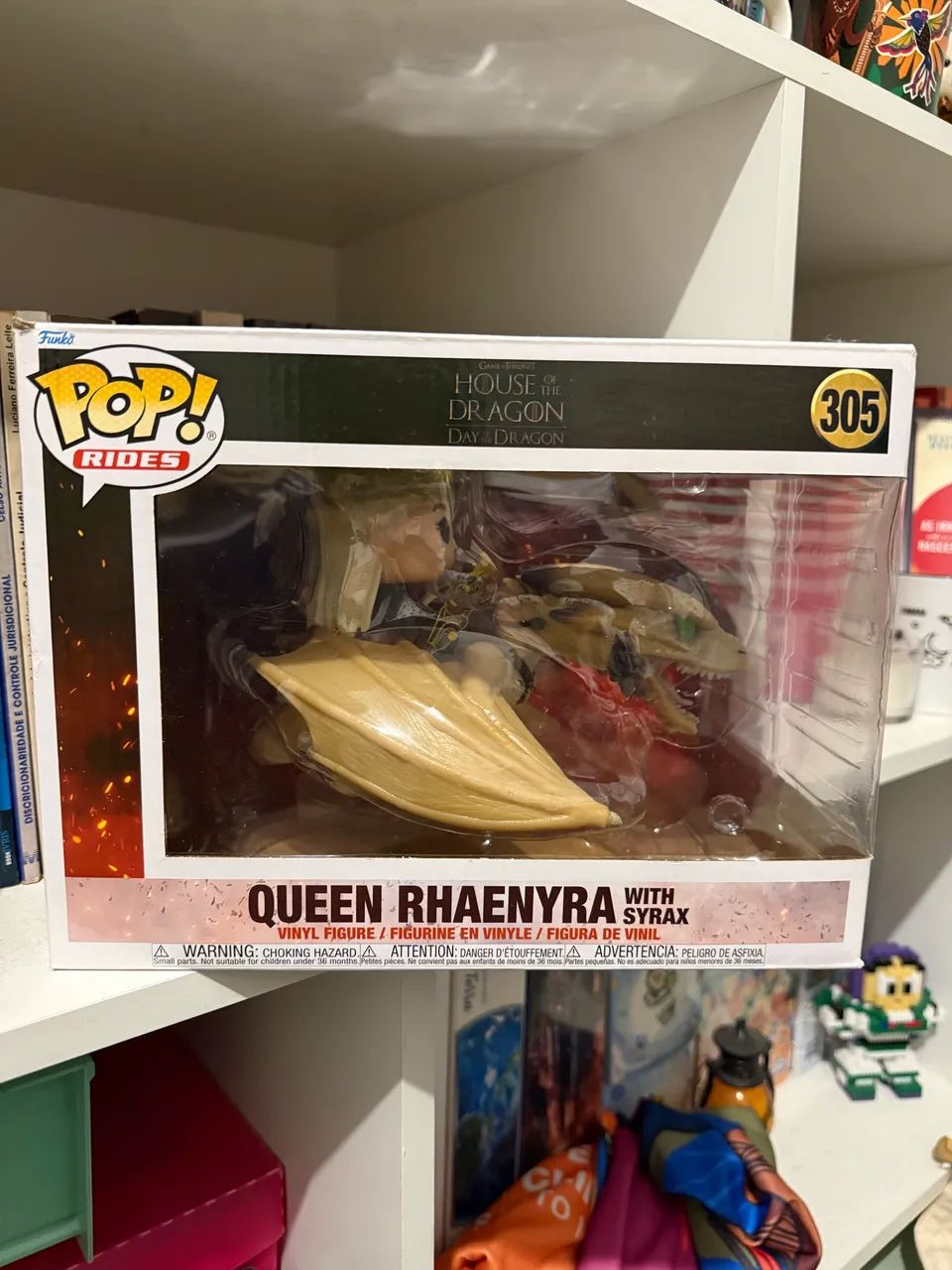 FUNKO POP QUEEN RHAENYRA WITH SYRAX  - Foto 3