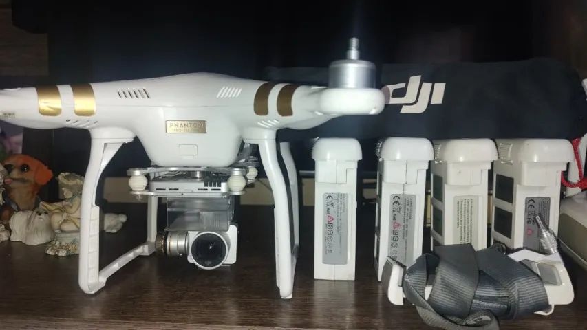 Drone DJI Phantom 3 Professional (Pro): Câmera 4K