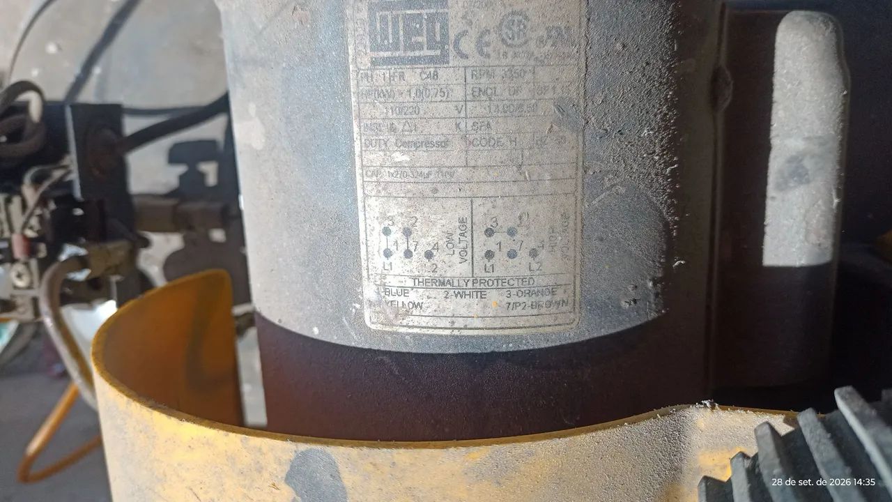 Compressor 120 psi funcionando shunz - Foto 5