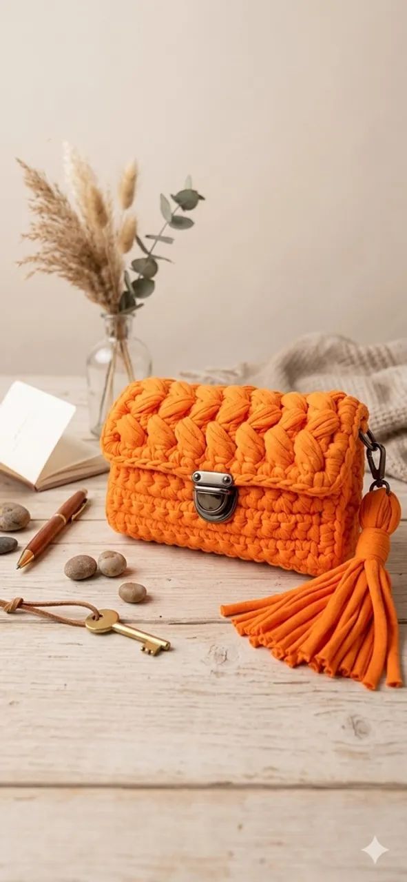 Bolsa de crochê 