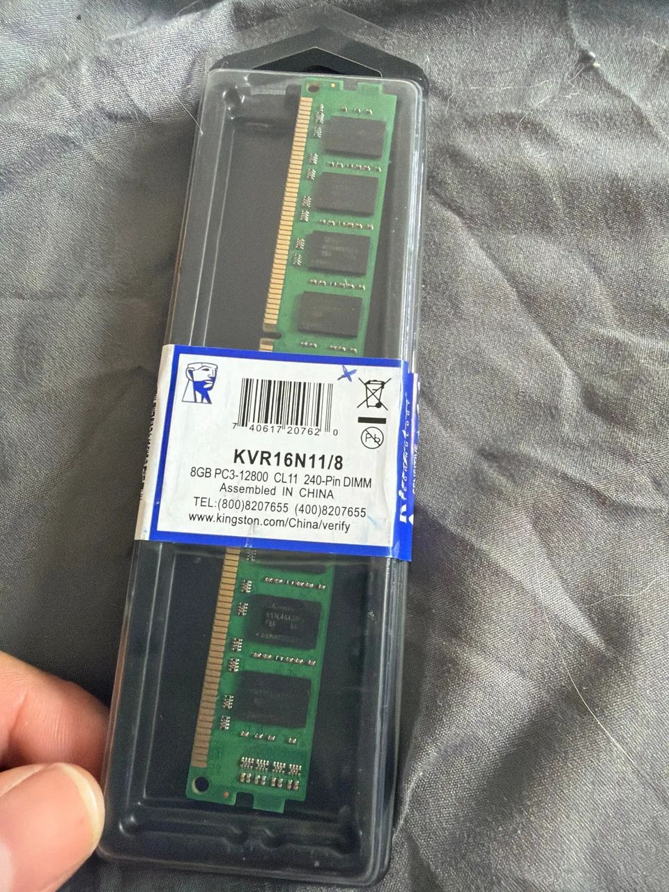 Memória RAM Kingston 8GB DDR3 NOVA