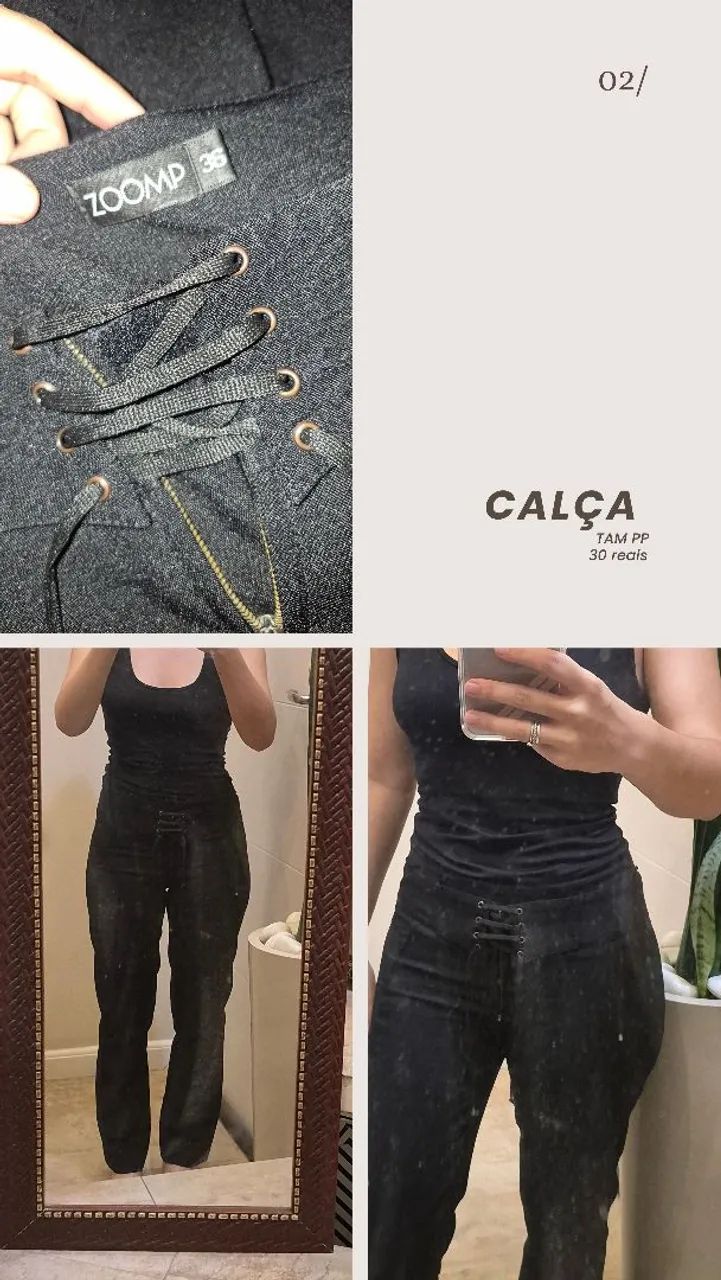 Calça ZOOMP - tam 36