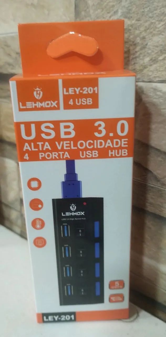 Hub usb 4 portas 3.0