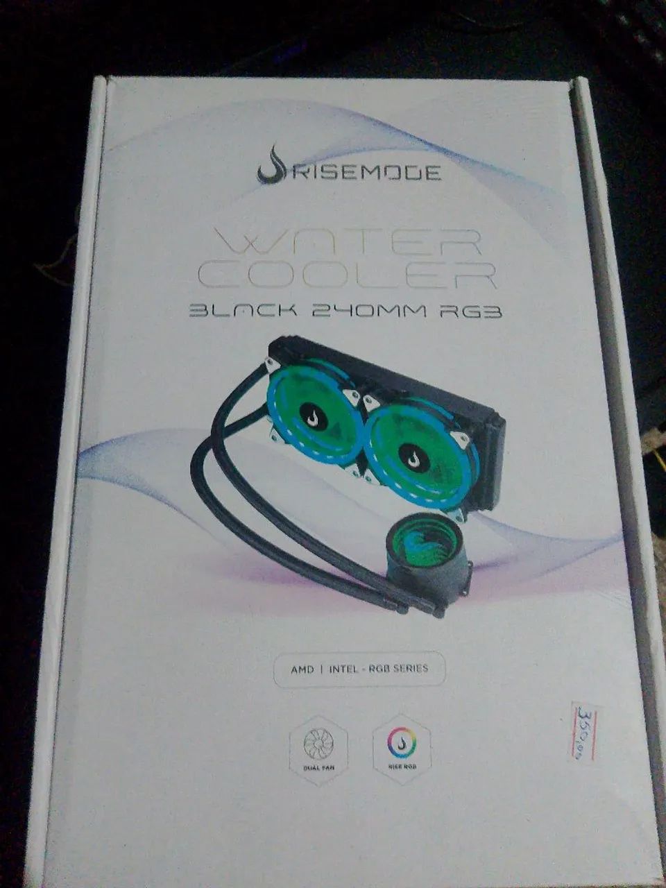 Ester cooler Risemode Black 240mm