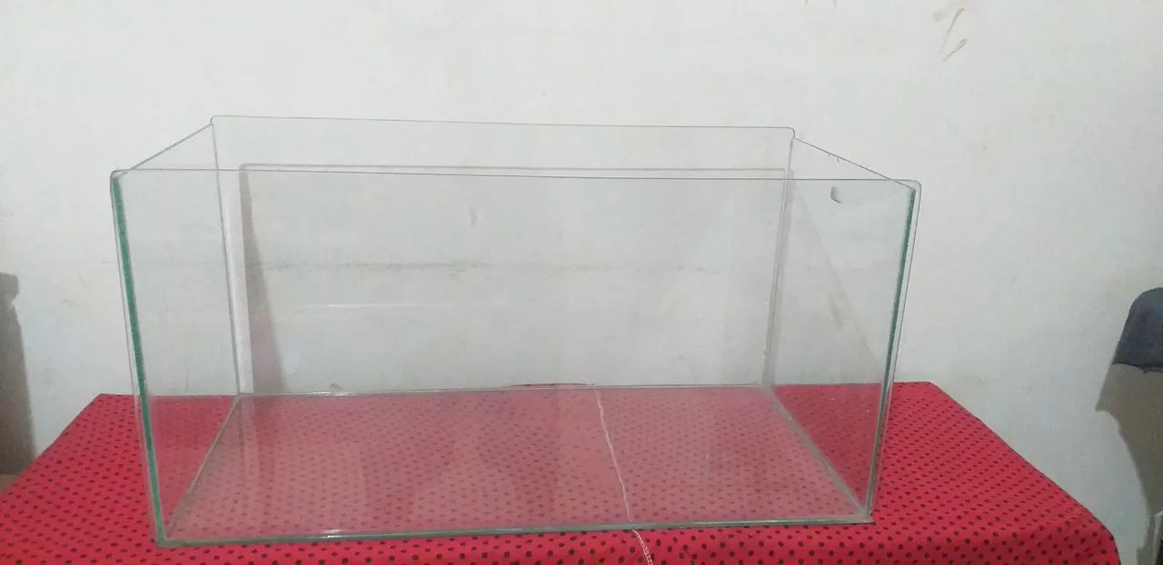 Caixa de vidro 