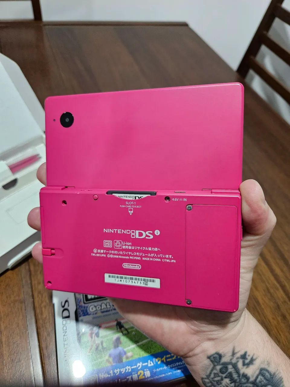 Nintendo DSi Rosa + Micro SD com Jogos - Foto 4