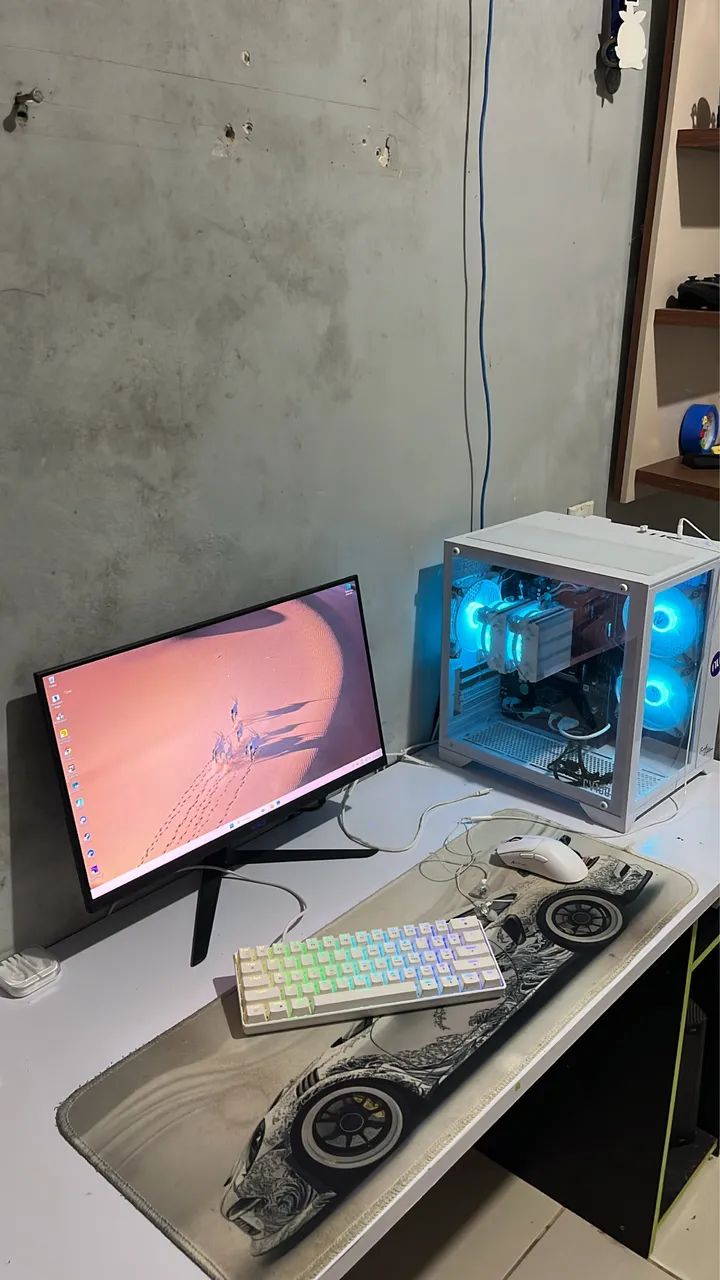 Pc gamer, memória xpg, processador ryzen 5600gt 