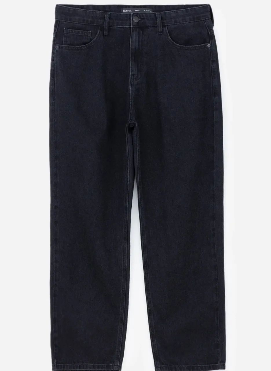 calça baggy preta