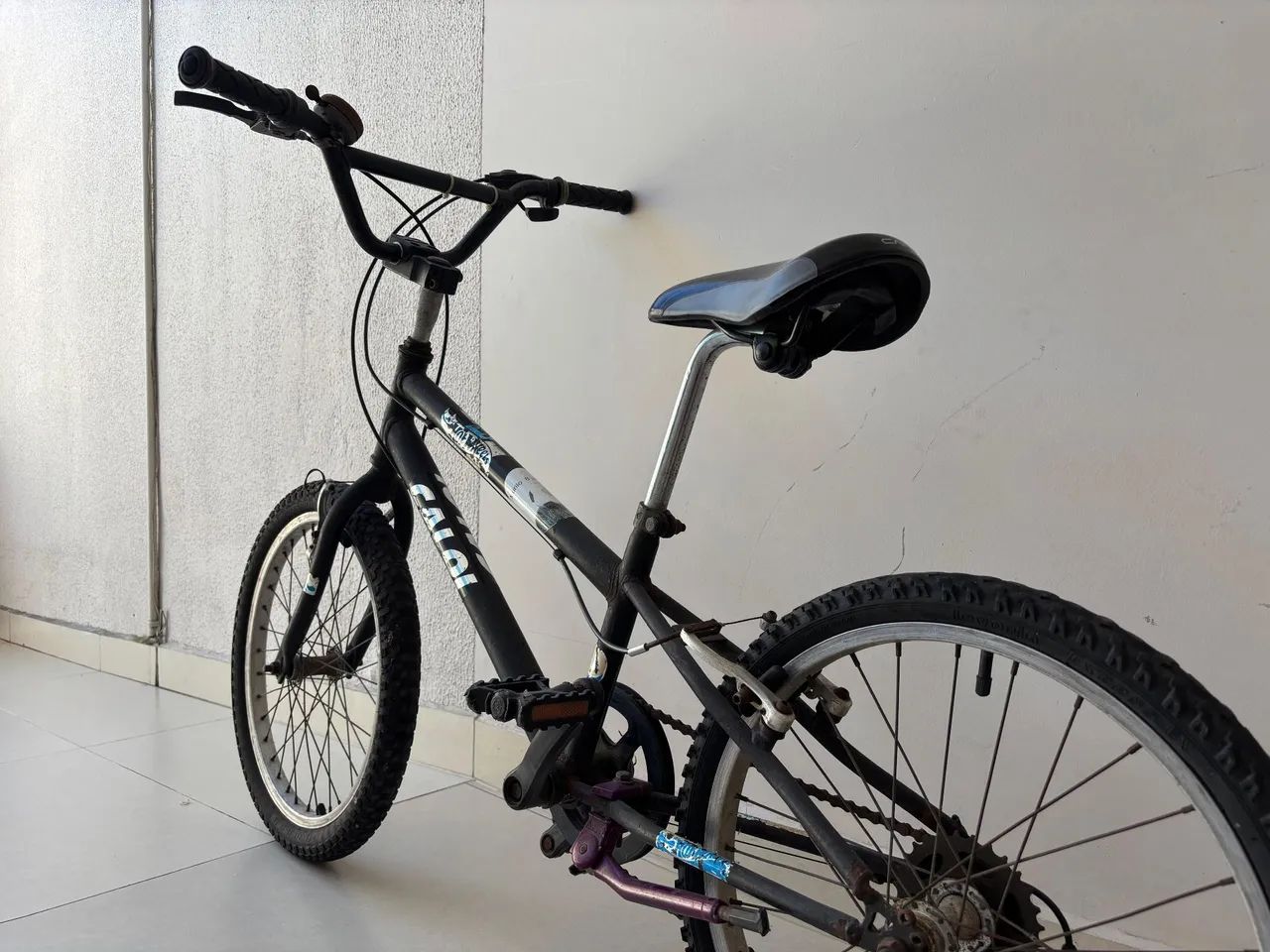 BICICLETA CALOI PRETA - ARO 20 - Foto 4