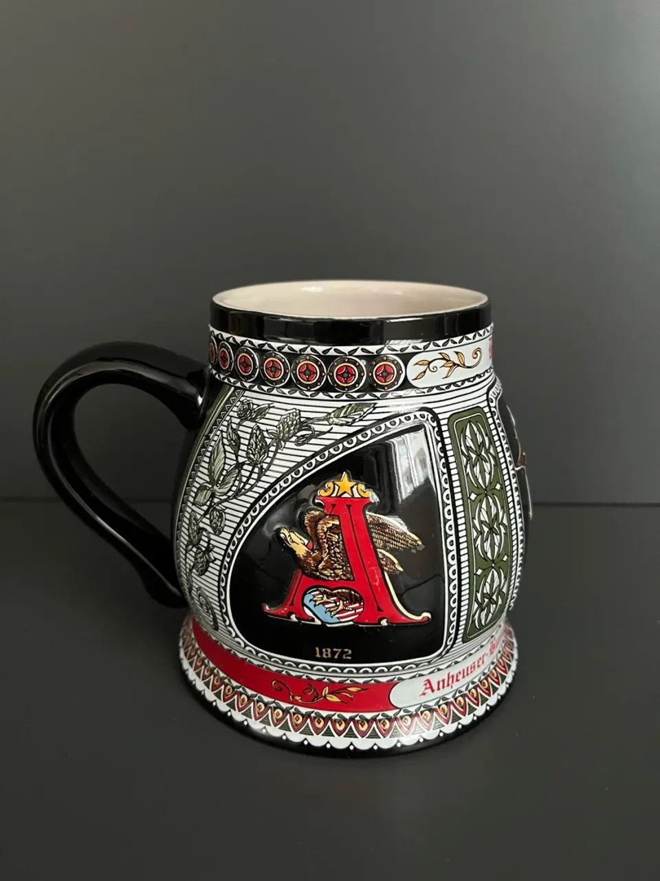 Caneco de chopp Budweiser A & eagle series - Ceramarte