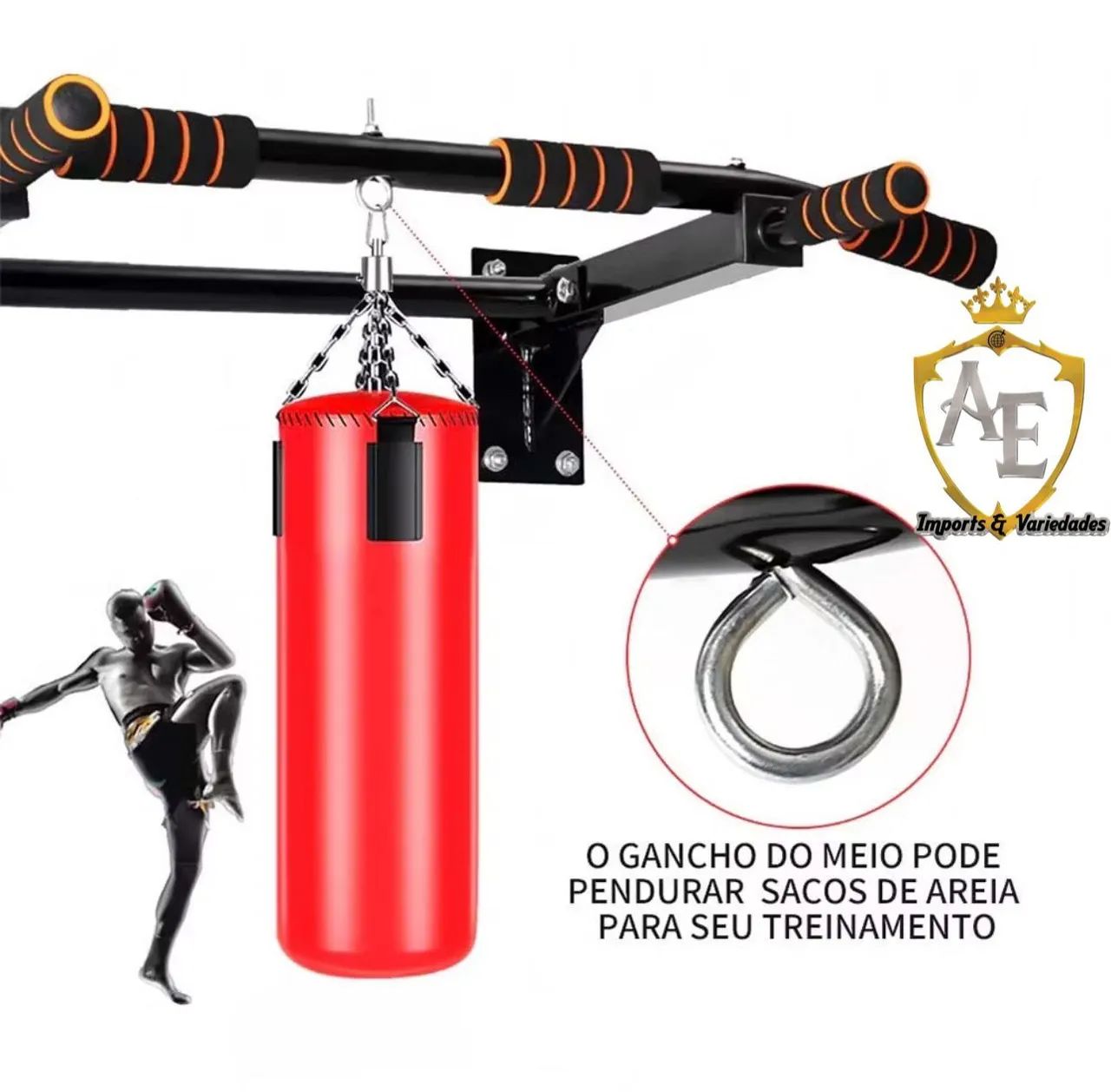 Barra fixa de parade - Foto 2