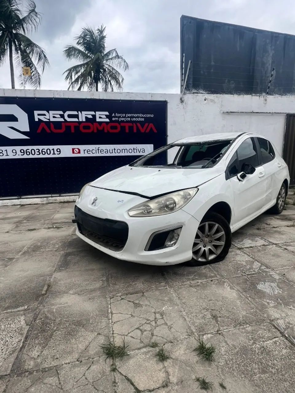 Sucata Peugeot 308 !.6 16v Cambio Manual