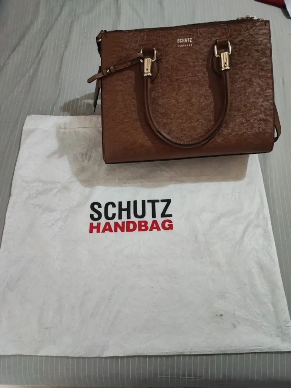 Bolsa Schutz Grande - Marrom - Foto 3