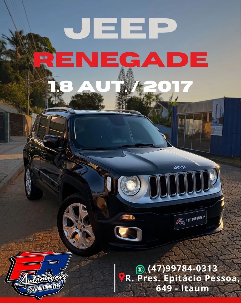 Jeep Renegade 1.8 4X2 FLEX 16V AUT. 2017