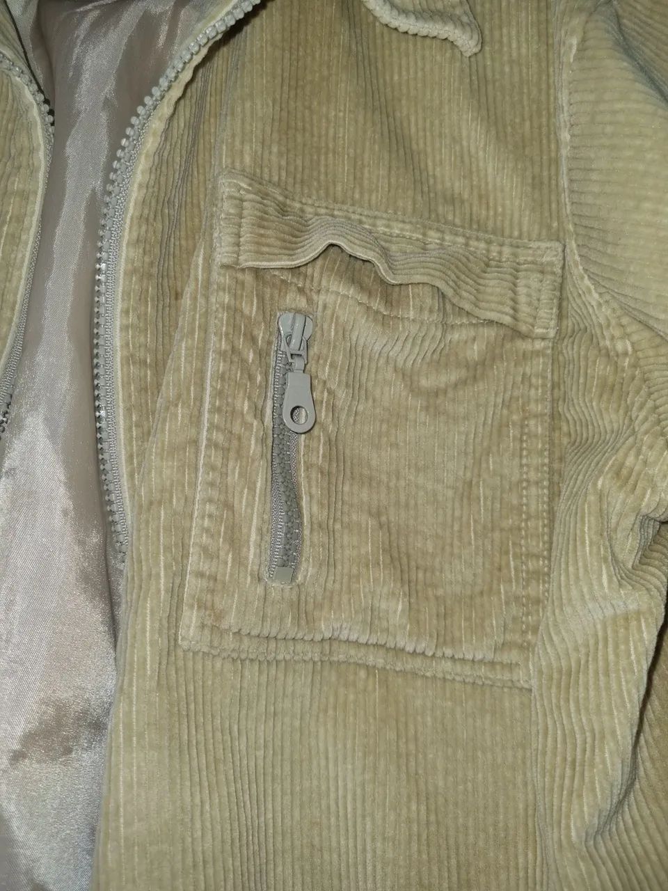 Jaqueta de veludo forrada  - Foto 3