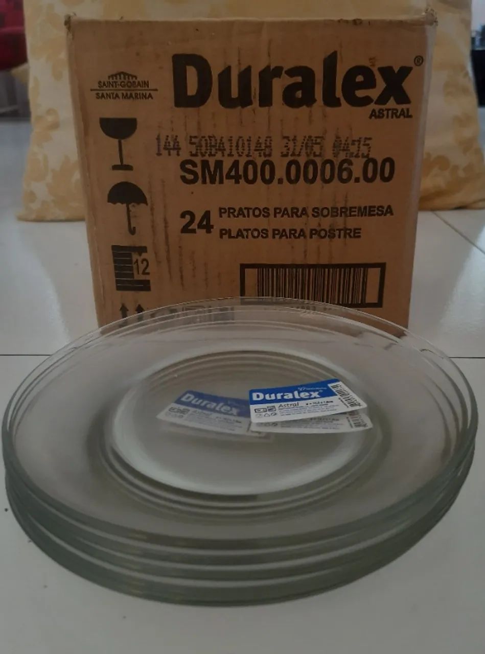 Conjunto De Pratos Sobremesa Duralex Astral 24 Peças - Foto 3