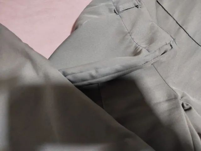 Calça de Alfaiataria Cinza - Foto 3