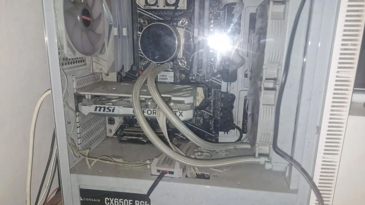 PC Setup Gamer Branco completo para edição - Foto 5
