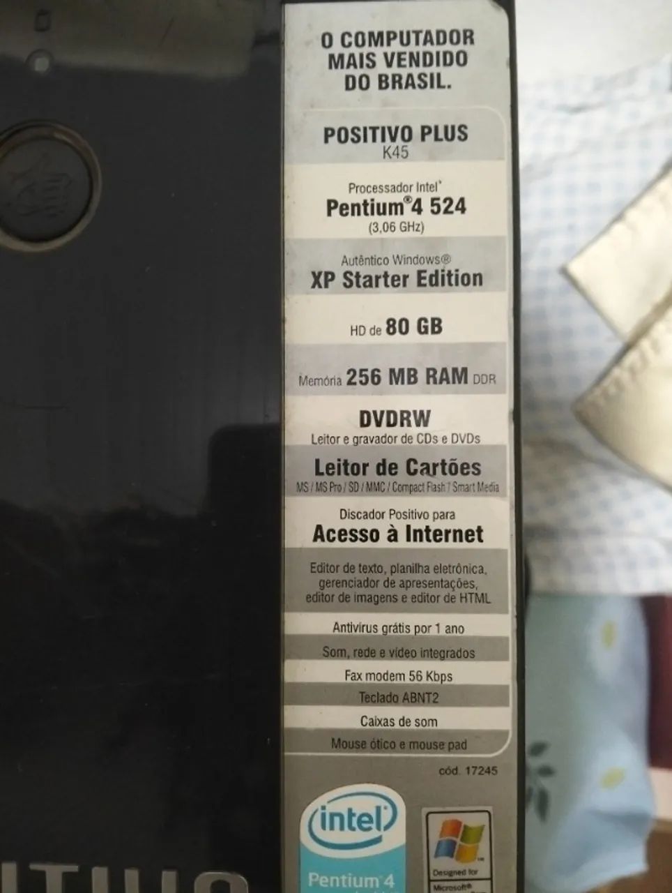 Computador, CPU da Positivo e monitor sansung - Foto 3