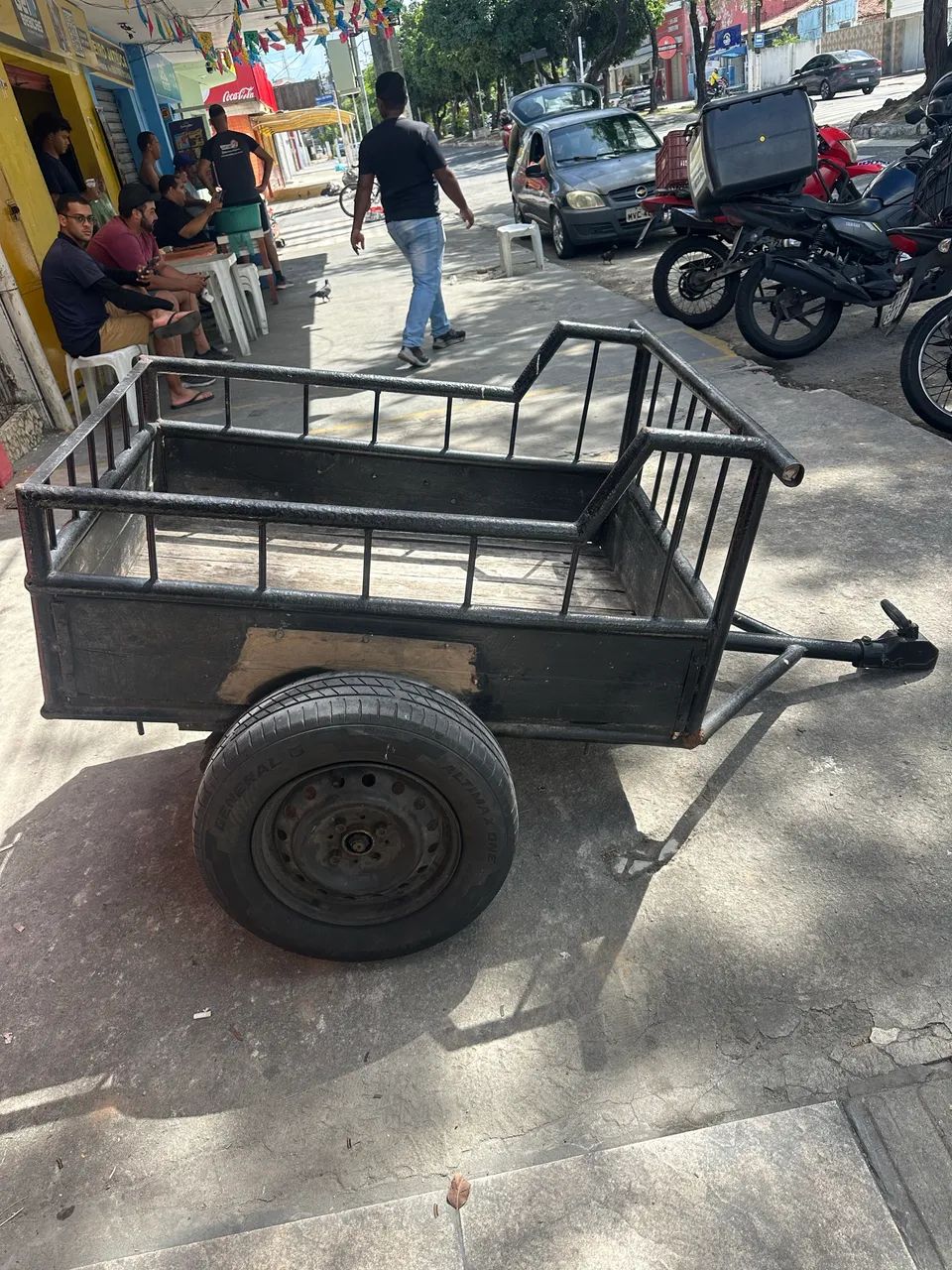 Carrocinha para moto - Foto 5