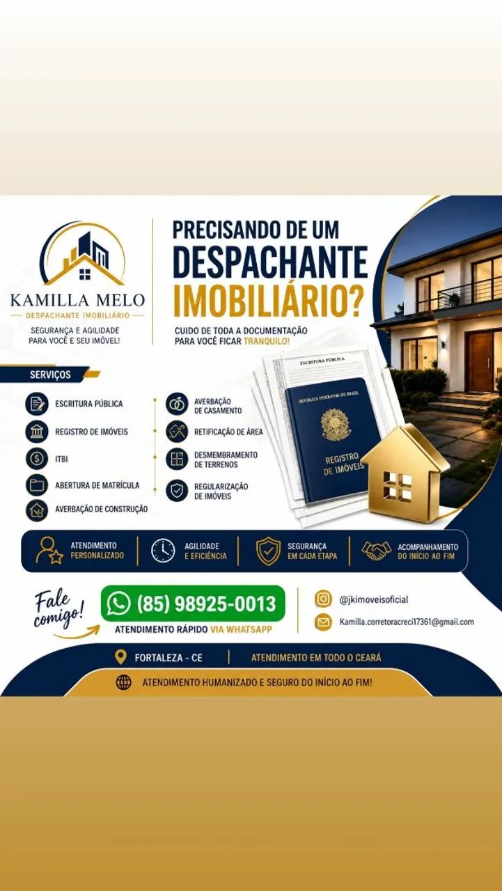 Despachante imobiliário - Compra, Venda, Laudos, Escrituras e mais!