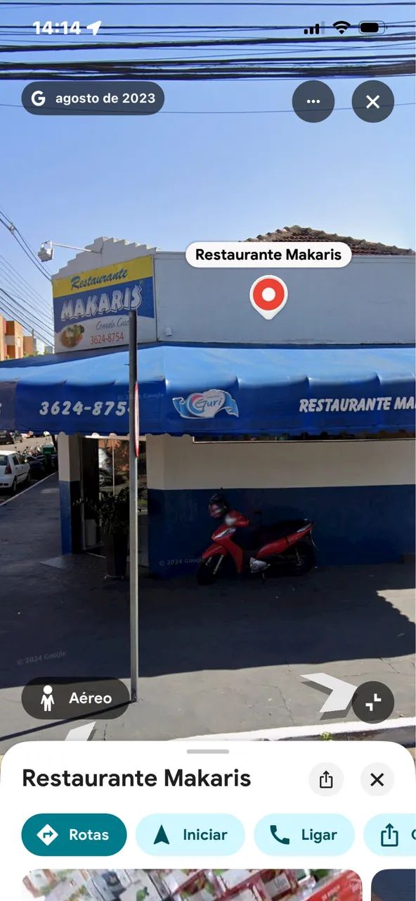 Ponto comercial com restaurante instalado 