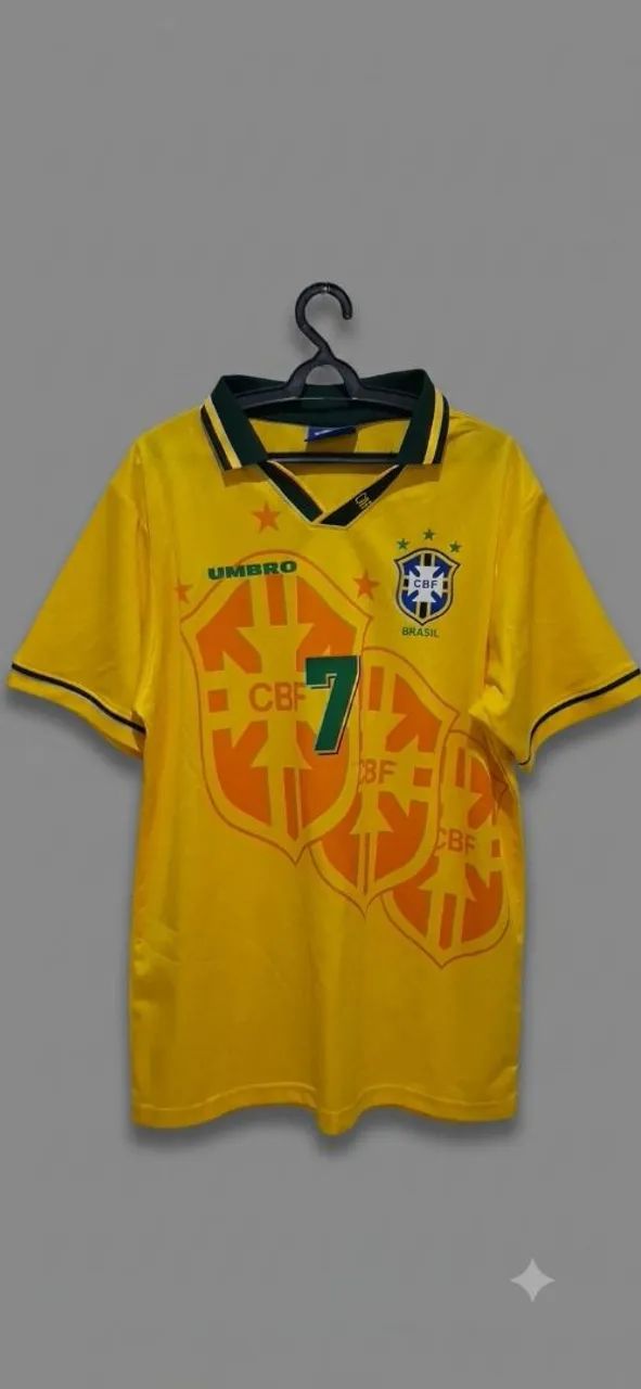 Camisa Umbro Brasil 1994 7# Bebeto