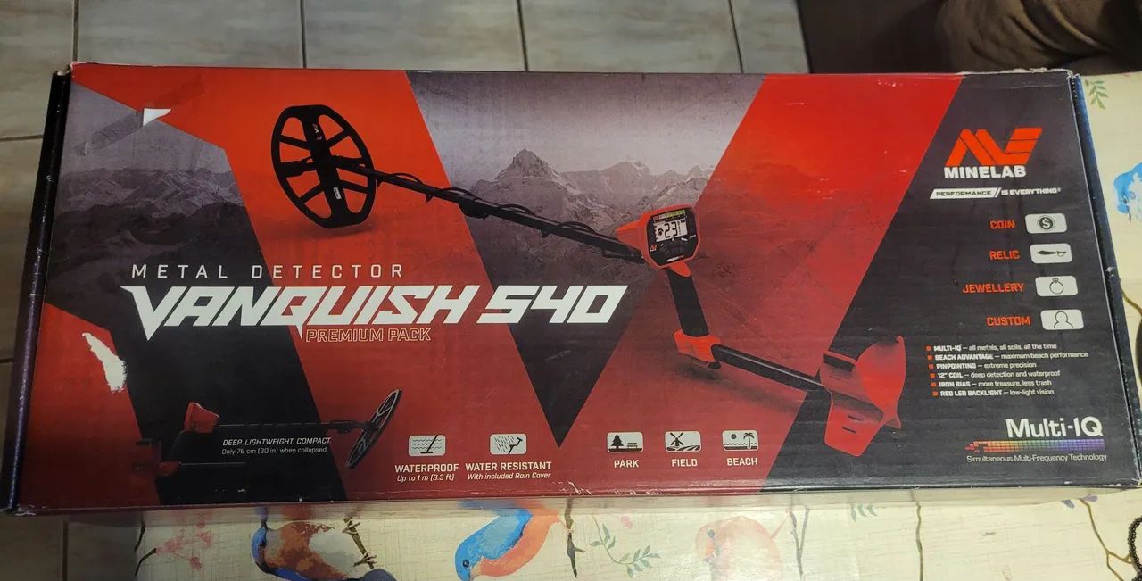 Detector de Metais Minelab Vanquish 540