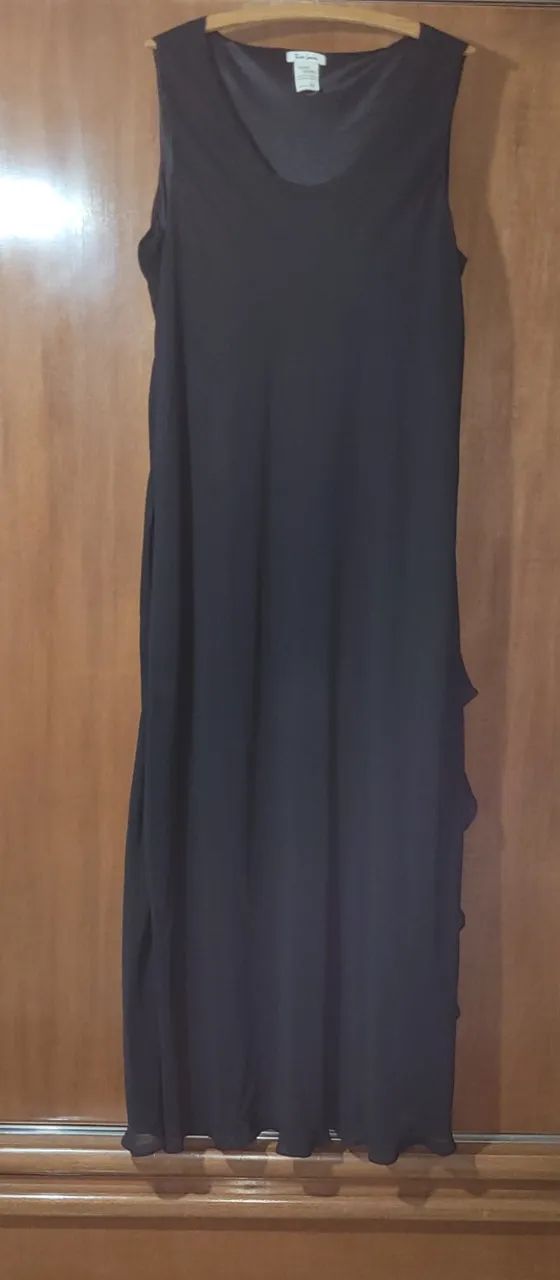 Vestido preto plus size - usado