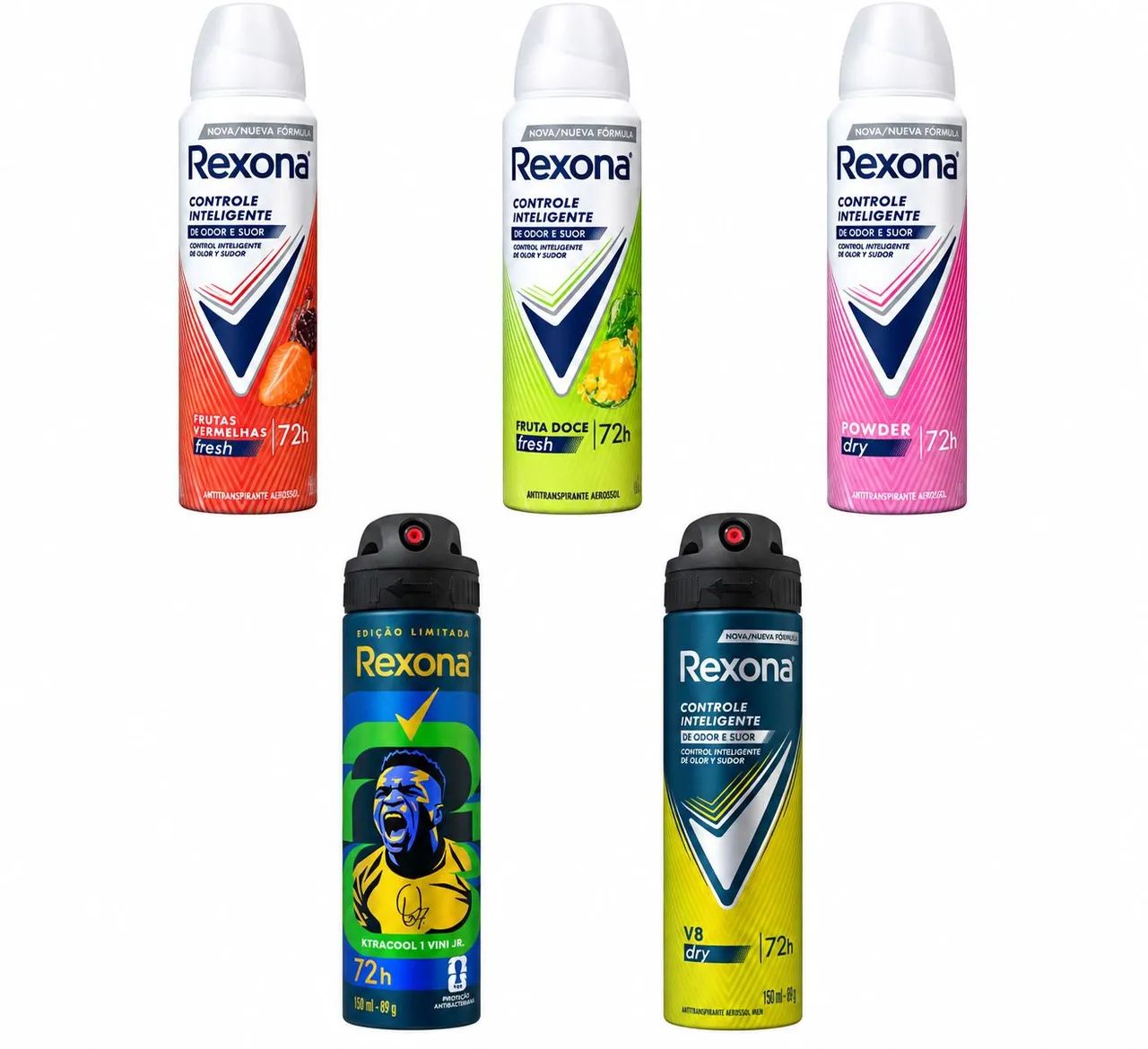 Desodorante Rexona caixas c/12 variedades 