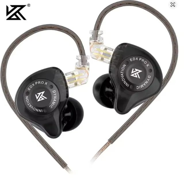 KZ EDX Pro X - Fone Intra-Auricular Profissional | Graves Potentes