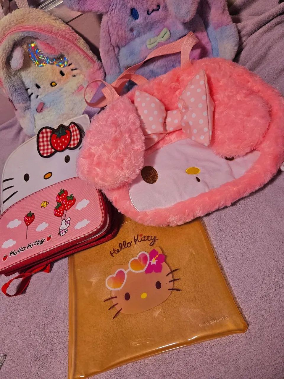 Kit mochilas hello kitty Sanrio  - Foto 5