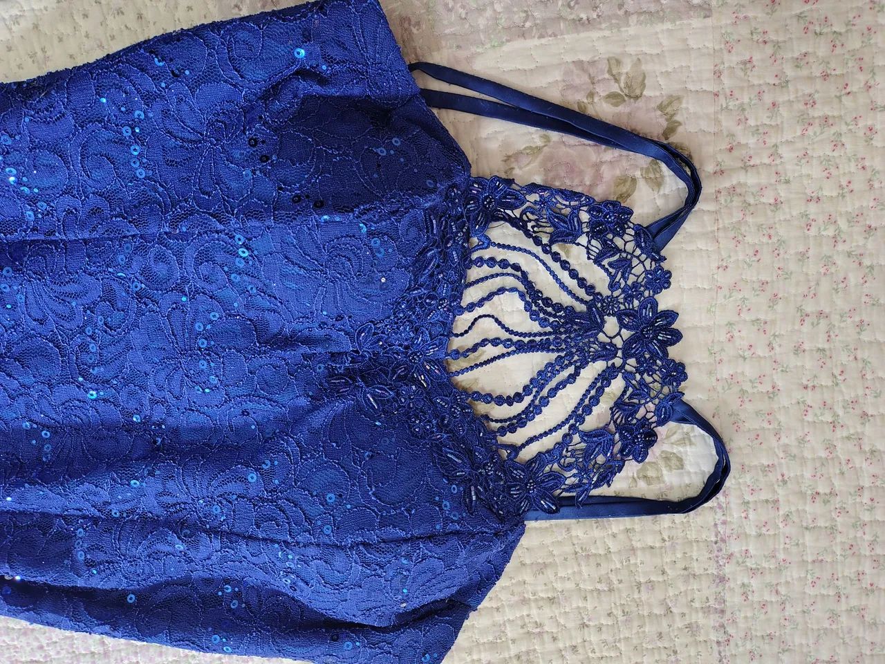 Vestido de festa Azul - Foto 2
