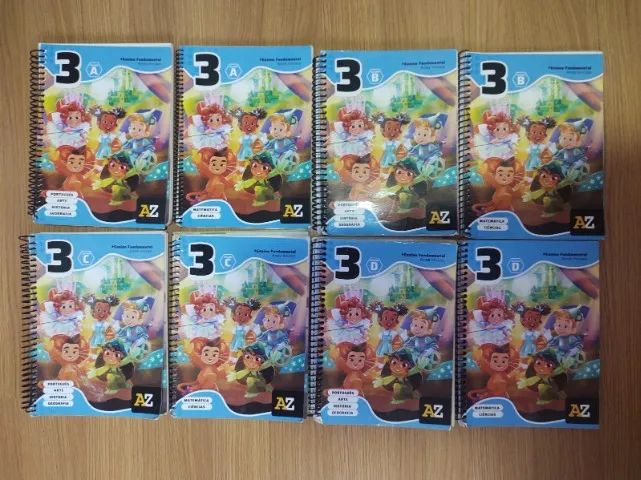 Coleção de livros AZ 3° Ano Fundamental 1 completo
