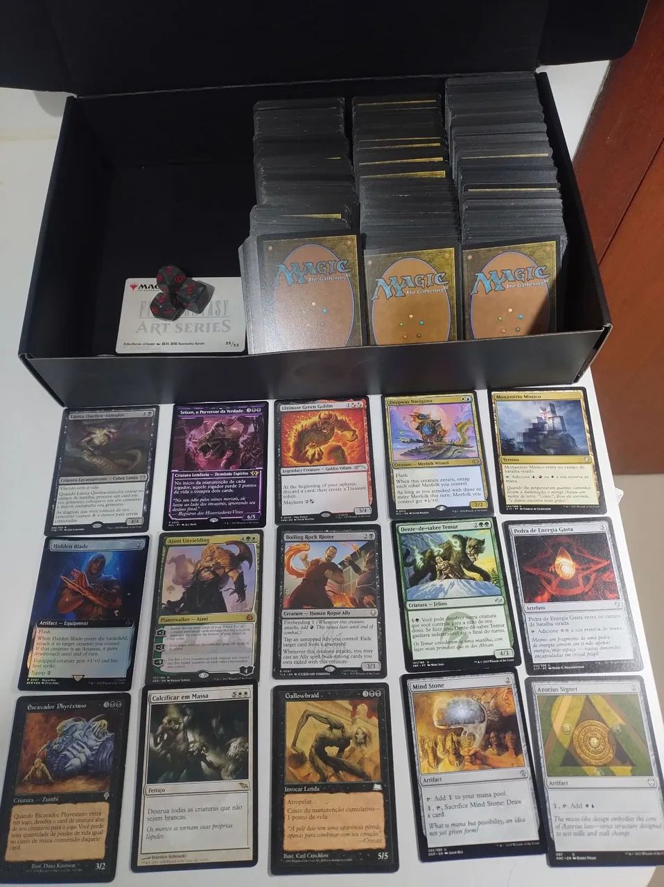 Quase 900 Cartas de Magic comum incomum e raras 