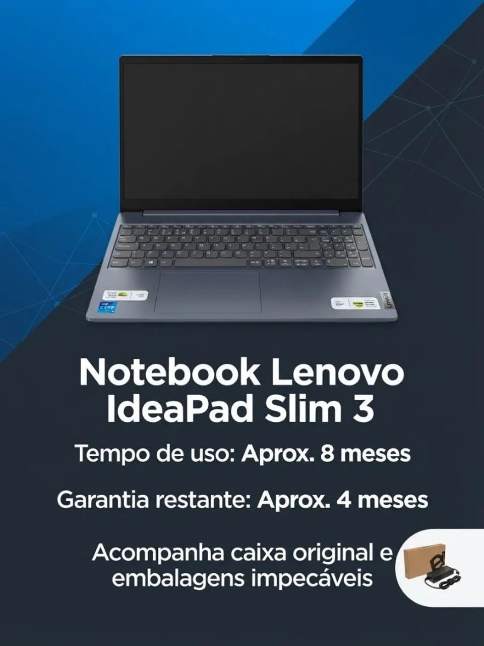 Vendo Notebook Lenovo IdeaPad Slim 3