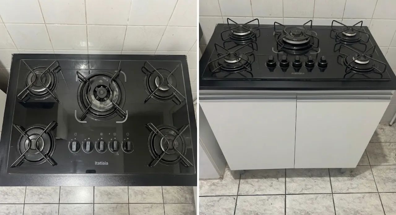 Cooktop com balcão 