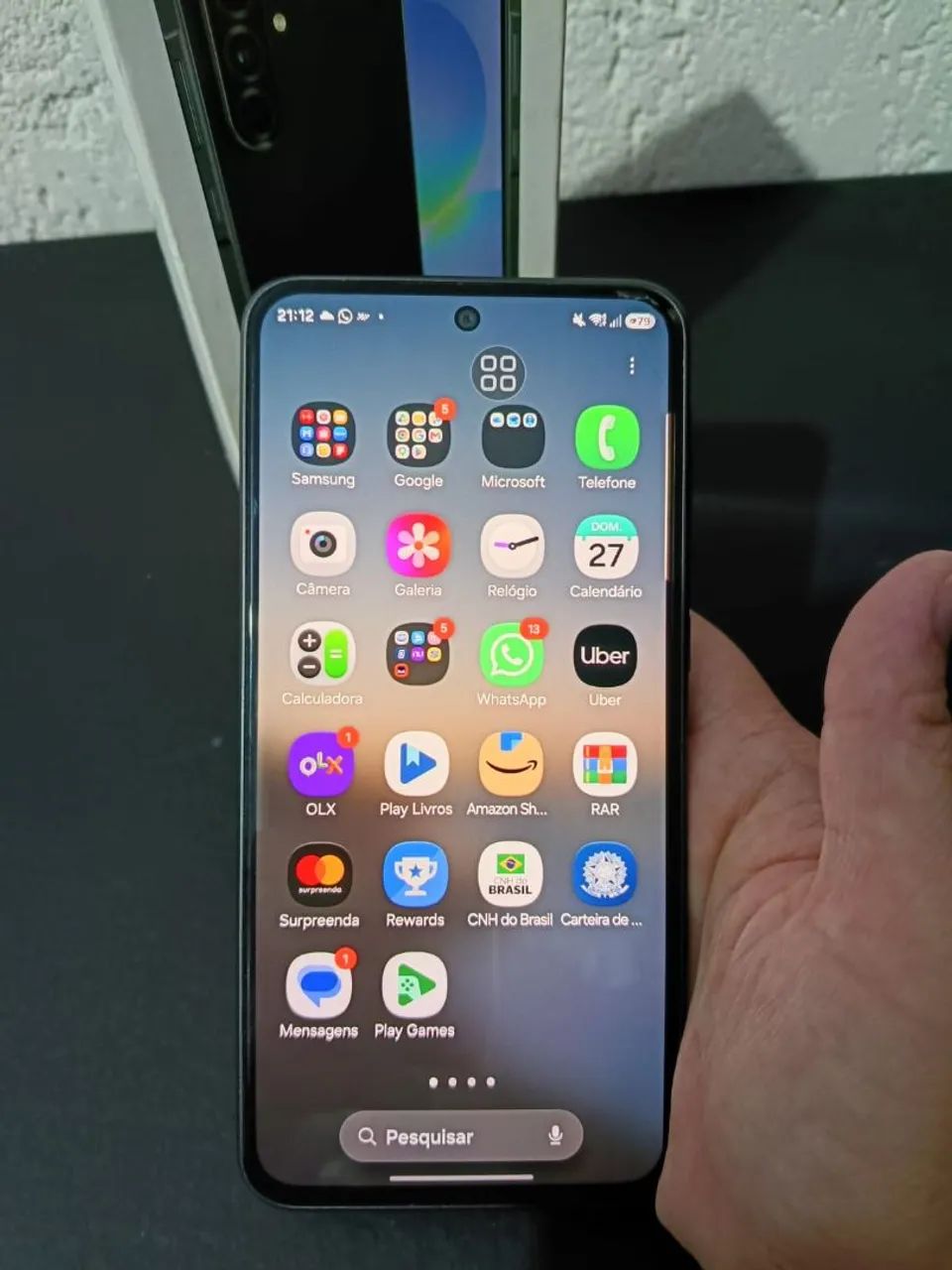 Samsung Galaxy A36 5G 256GB - Na Caixa e Impecável
