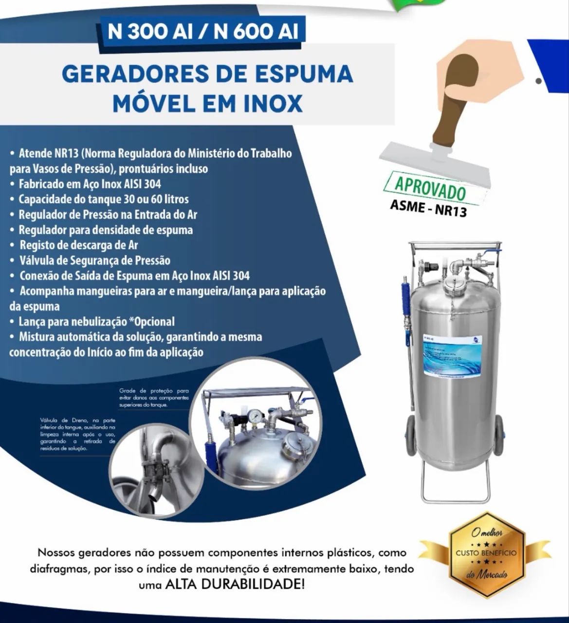 Gerador de espuma movel - Foto 2