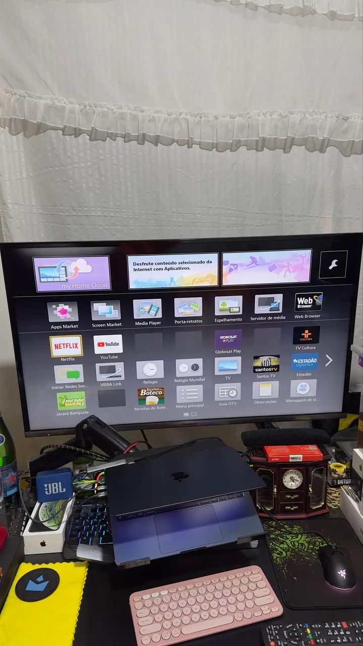 Smart TV Panasonic LED 43 Polegadas em Perfeito Estado - Foto 4
