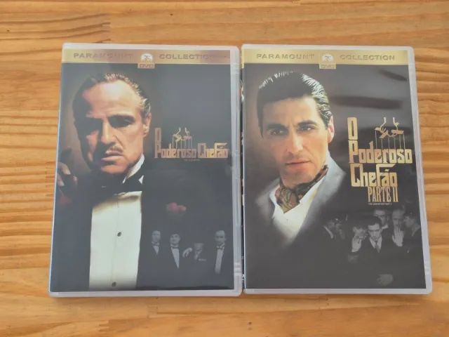 Dvds O Poderoso Chefão Partes 1 E 2. Paramount Collection