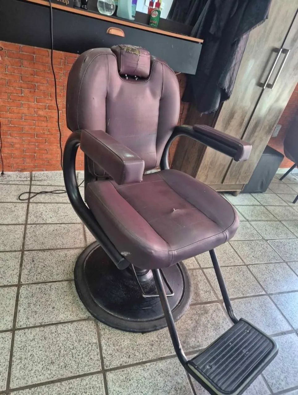 Cadeira de barbearia  - Foto 4