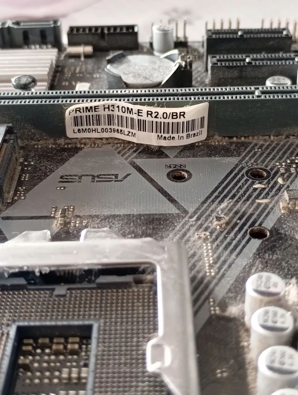 Placa mãe e processador, H310M-E e i5-9400f - Foto 5