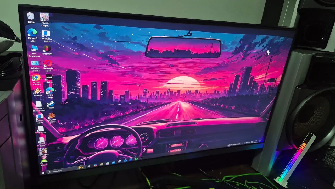 Monitor gamer 4k samsung 28 polegadas - Foto 4